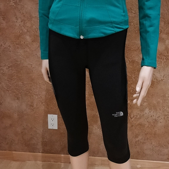 The North Face Black VaporWick Tights - Picture 1 of 3